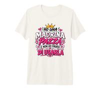 Idea Regalo Perfetta per Madrina E Non Ho Paura di Usarla Maglietta Premium