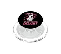 Idea regalo porta uccelli pappagallo cacatua cacatua bianco PopSockets PopGrip per MagSafe
