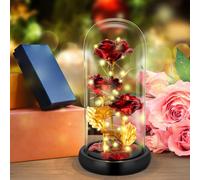 Idea Regalo Rosa Eterna Bella e la Bestia Festa della Mamma Confezione Regalo