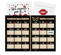 Idea Regalo San Valentino per Lui Lei 2026- Calendario della Passione Gratta e Vinci Originale - Idee Regali Divertenti Anniversario - Pensieri di Coppia Originali - Sorprese Romantiche Compleanno