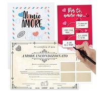 Idea Regalo San Valentino Per Lui Lei - Regali Divertenti Anniversario Uomo Donna - Sorprese Romantiche di Compleanno - Kit Idee di Coppia Originali