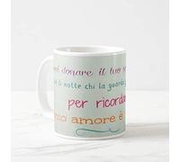 Idea Regalo Tazza Personalizzata Mug Frase Tiziano Ferro - Il Regalo Piu' Grande - Citazione - Quote - Dedica - 1 - Idea Regalo