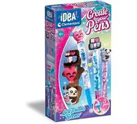 Clementoni Idea - Create Your Pens: Best Friends Forever, Laboratorio delle Penne Personalizzate, Kit Creativo per Bambini 6+ Anni, con 3 Penne Personalizzabili con Inchiostri e Accessori, 18872