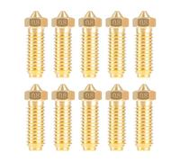 IdeaFormer 10 ugelli in ottone da 0,8 mm per Anycubic Kobra 3/Kobra 3 Combo/Kobra S1/Kobra S1 Combo, estrusore per stampante 3D Hotend Brass Nozzle per Kobra 3 accessori