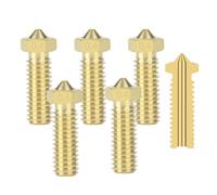 IdeaFormer 5 Pezzi Volcano Nozzle V6 Ugelli per Stampante 3D Volcano Hotend per Artillery Sidewinder X1 X2 per Anycubic Vyper Kobra Plus Kobra Max