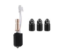IdeaFormer Hotend Kobra S1 aggiornato con ugello in acciaio temprato da 0,4 mm, 0,6 mm, 0,8 mm, per stampanti 3D Anycubic Kobra S1/Kobra S1, set di estrusori Hotend