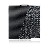 IdeaFormer Piastra di costruzione PEO+PET per Bambulab X1 X1C X1E P1P P1S A1, Carbon Fiber PET+Diamond PEO Piattaforma in Acciaio Flessibile Piatto Stampante 3D per Bambu Lab 257x257mm