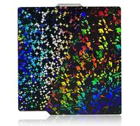 IdeaFormer Piastra di stampa su entrambi i lati testurizzati PEF + Starry PEY per Bambulab X1 X1C X1E P1P P1S A1, in acciaio a molla PEF+PEY Spring Steel, piastra liscia per stampante 3D Bambu Lab