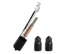 IdeaFormer Upgrade Kobra 3 Hotend Kit con 2 pezzi da 0,4 mm Hardened Steel Nozzles, 24 V 60 W Extruder Hot End Kit Ceramica Hotend Termistore per Anycubic Kobra 3, Kobra 3 V2 stampante 3D