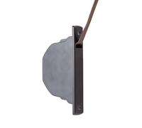 IdeaGenesis - Avvolgitore per Tapparelle Incasso Marrone Cinghia integrada de 16 mm x 5 m Rullo Universale in PVC per Avvolgibili Facile Installazione Design Discreto e Compatto (Marrone, Corda 16mm)