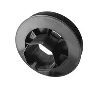 IdeaGenesis - Disco Persiana Passante per Nastri da 22 mm | Puleggia per Persiane per assi 60 mm | Disco di passaggio totale per sistemi avvolgibili | Ricambi e ricambi (nastro 22 mm passante, 150 x