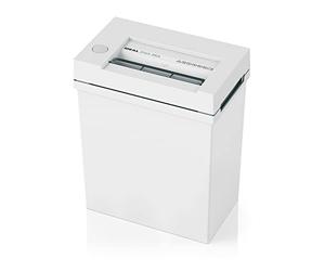 IDEAL 2245 Distruggidocumenti, livello di sicurezza P-2, taglio a strisce 4 mm, capacità 11 fogli, contenitore per rifiuti da 20 l, distrugge anche graffette e carte di credito