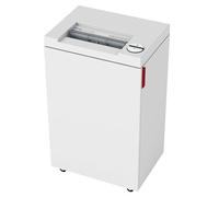 IDEAL 2445 Distruggidocumenti, livello di sicurezza P-4, taglio a particelle/taglio a croce 4 x 40 mm, capacità 13 fogli, contenitore per rifiuti da 35 l, conforme al GDPR, distrugge anche carte di