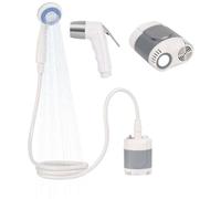 Ideal Camping Shower: The Outdoor Camp Shower provides a gentle and