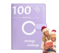 Ideal Envelope Challenge Raccoglitore - Organizzatore di bilancio, Raccoglitore per risparmiare denaro con buste per contanti, durevole pianificatore finanziario per riempire contanti e obiettivi di