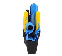 Ideal Industries, Inc. 33-622T LinearX3 - Kit di compressione coassiale per connettori F/BNC/RCA, kit di attrezzi con connettore 10 F, spellacavi, taglierina