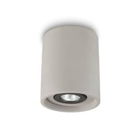 LAMPADA DA SOFFITTO OAK PL1 ROUND CEMENTO