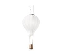Sospensione Moderna Dream Corda Bianco 1 Luce E27 D30Cm