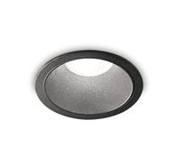 IDEAL LUX Lampada da incasso Game Round 11W 3000K Nero 36° Mod. 192314