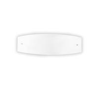 Applique Moderna Ali Vetro Bianco 2 Luci E27