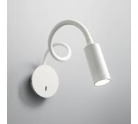Ideal Lux Applique a LED Focus 2, bianco, 55 cm, braccio flessibile IDEAL LUX