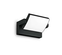 Ideal Lux applique da esterni LED Swipe, nero, IP54, 3.000 K IDEAL LUX