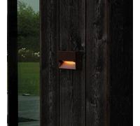DEDRA APPLIQUE A PARETE COFFEE LED 3000K 1,5W 160 lm IP65 10X6,6CM