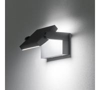 Ideal Lux Applique da esterno Swipe antracite, metallo 3.000 K IDEAL LUX