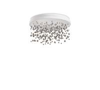 Plafoniera Contemporanea Armony Metallo Bianco Led Integrato 55W 3000K Ip20