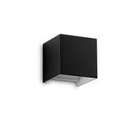 Ideal Lux ATOM AP D10 NERO Mod. 313450 Lampada Da Parete 2 Luci