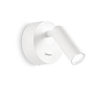 LAMPADA DA PARETE BEAN ROUND AP BIANCO