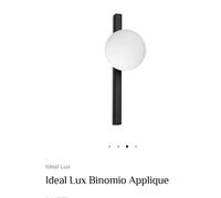 Applique Da Parete Contemporaneo Binomio Metallo Ottone 1 Luce G9 4W 3000K Ip20