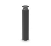 Lampada Esterno Boeing LED 14W Luce Calda 3000K Nero Metallo/Vetro Ideal Lux