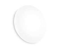 Plafoniera Moderna Clara Metallo Bianco Led 16W 4000K Luce Naturale