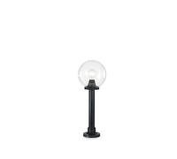 IDEAL LUX CLASSIC GLOBE PT1 SMALL TRASPERENTE, palo da esterno in resina 1 luce