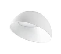 Plafoniera Moderna Corolla Metallo Bianco Led 24W 3000K Ip20