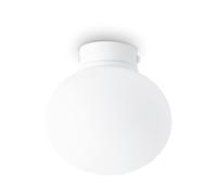 Plafoniera Contemporanea Cotton Metallo Bianco 1 Luce G9 4W Ip20