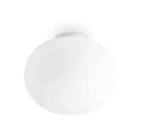 Plafoniera Contemporanea Cotton Metallo Bianco 1 Luce E27 42W Ip20