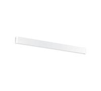 Applique Moderna Delta Metallo Bianco Led 37W 3000K Luce Calda