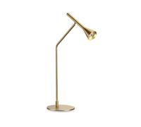 Ideal Lux DIESIS Lampada da tavolo a LED integrata dimmerabile Ottone, interruttore incorporato, 3000K