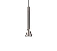 Sospensione Moderna Diesis Metallo Cromo Led 7W K 3000Luce Calda
