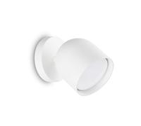 Applique Da Parete Contemporaneo Dodo Metallo Bianco 1 Luce Gx53 15W 3000K Ip20