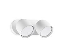 Ideal Lux DODO AP2 BIANCO Mod. 314136 Lampada Da Parete 2 Luci