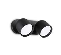 Lampada da parete Ideal Lux Dodo AP2 2xGX53 max 15W nero - 327938 [EEK: Conforme]
