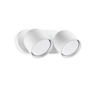 Ideal Lux DODO AP2 BIANCO Mod. 314136 Lampada Da Parete 2 Luci