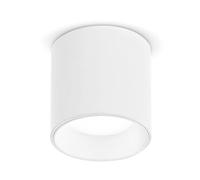 Plafoniera Moderna Dot Metallo Bianco Led 5W 3000K Luce Calda