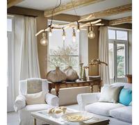 Ideal-Lux Driftwood lampada a sospensione, E27, 180922, Driftwood [Lampade per Interni > Lampade a Sospensione]