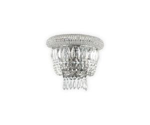 Ideal Lux DUBAI AP2 CROMO Mod. 207155 Lampada Da Parete 2 Luci