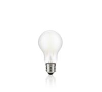 LAMPADINA ATTACCO E27 IN VETRO GOCCIA BIANCA SATINATA 10 W 1200 lm 3000 K 80 Ø 60 x H 105 mm