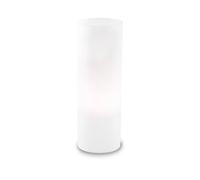IDEAL LUX Lampada da tavolo Edo TL1 Big moderna vetro bianco 1 luce E27 A++